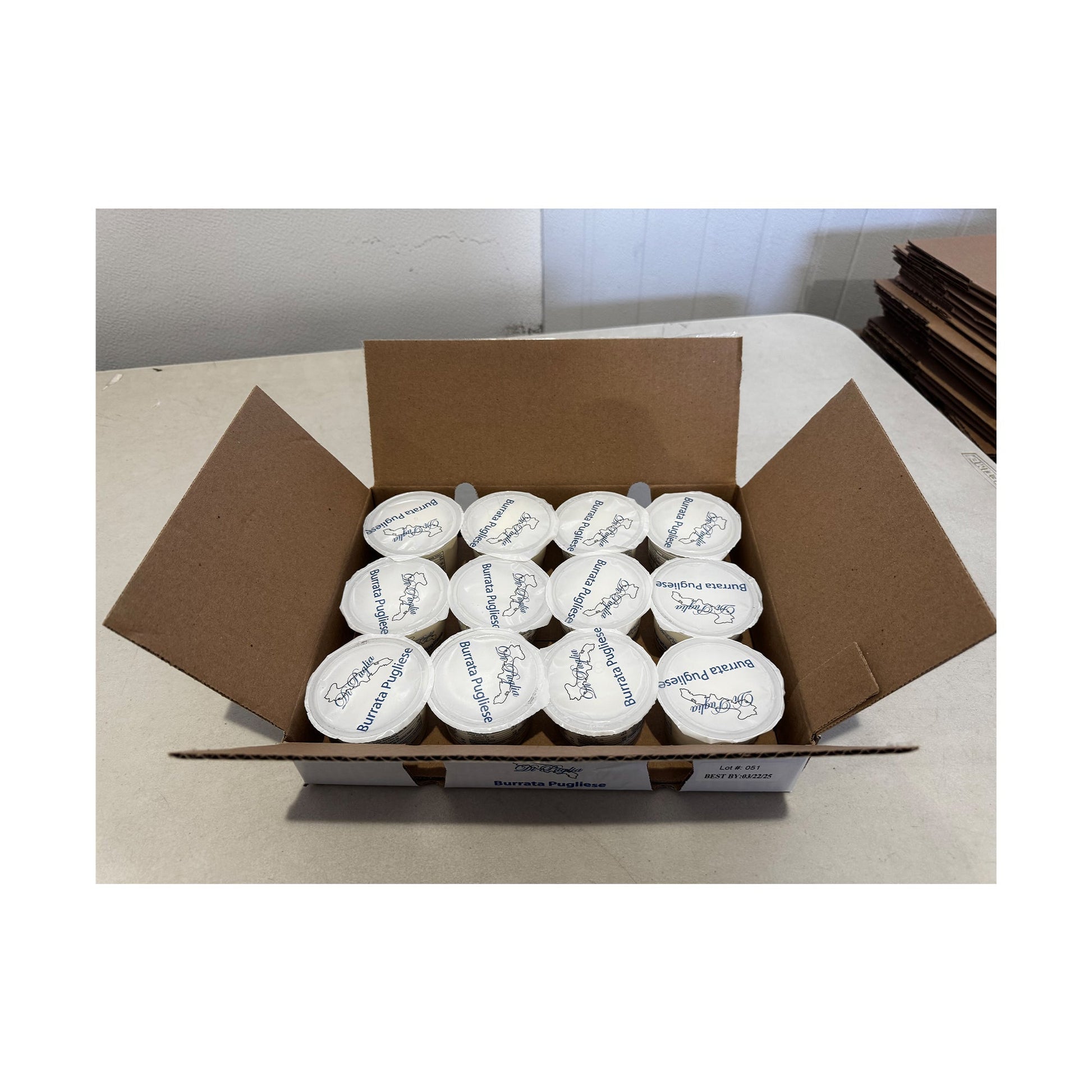 Wholesale Di Puglia Burrata Cheese 3.5oz- Bulk