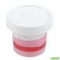 Wholesale Restaurantware Mini Serve 5 Oz Round Clear Plastic Dessert Cup - with Lid - 3'' X 3'' X 2 1/2'' - 25 Count Box- Bulk