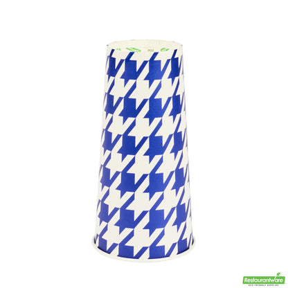 Wholesale Restaurantware RW Base 22 Oz Round White Paper Cold Cup - 3 1/2 X 3 1/2 X 6 3/4 - 25 Count Box- Bulk