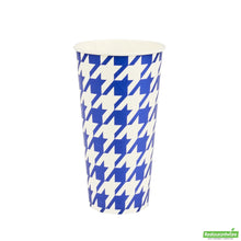 Wholesale Restaurantware RW Base 20 Oz Round White Paper Cold Cup - 3 1/2 X 3 1/2 X 6 1/4 - 25 Count Box- Bulk