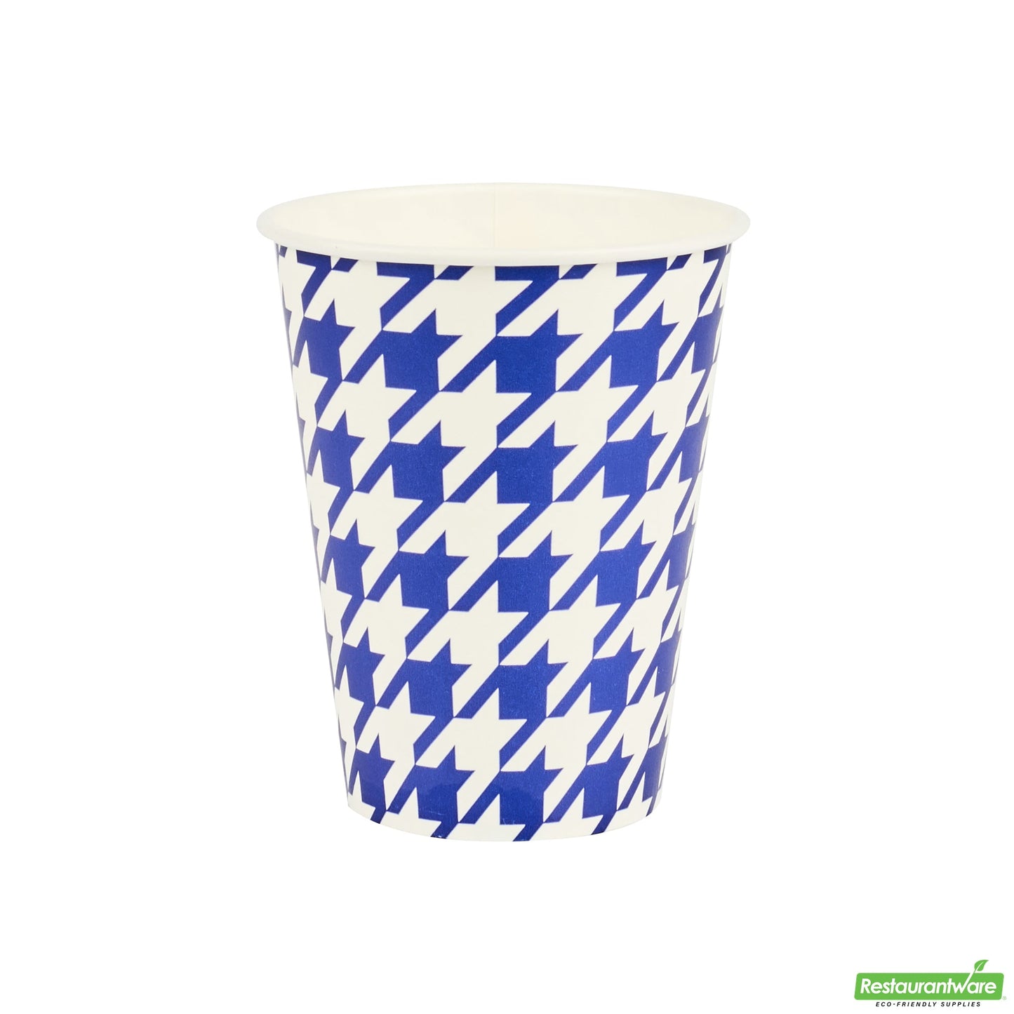 Wholesale Restaurantware RW Base 12 Oz Round White Paper Cold Cup - 3 1/2 X 3 1/2 X 4 1/4 - 500 Count Box- Bulk
