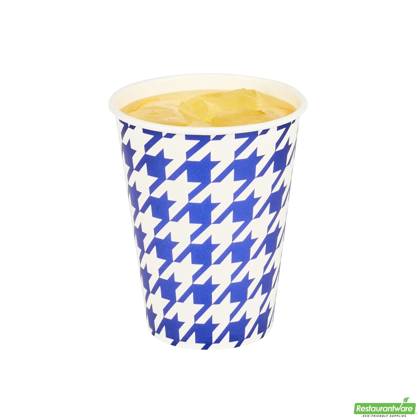 Wholesale Restaurantware RW Base 12 Oz Round White Paper Cold Cup - 3 1/2 X 3 1/2 X 4 1/4 - 500 Count Box- Bulk