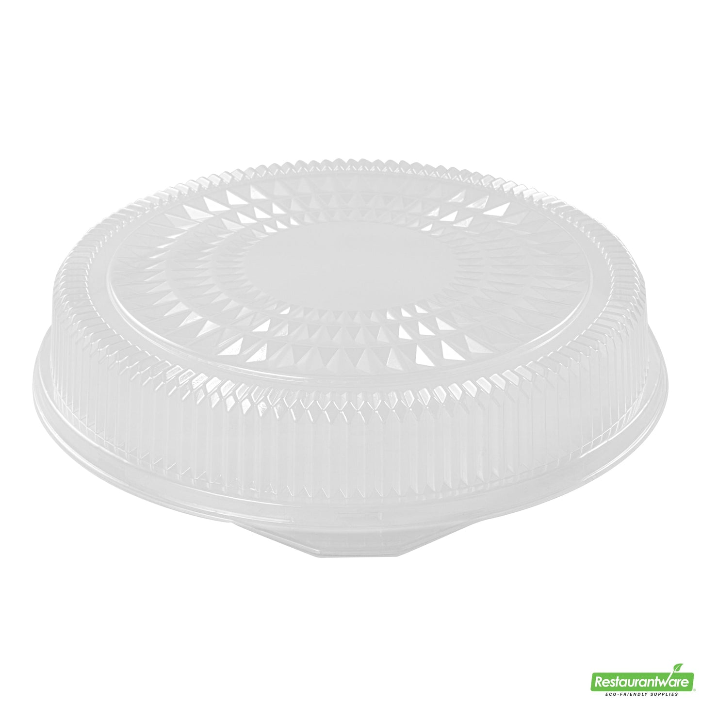 Wholesale Restaurantware Foil Lux Round Clear Plastic Dome Lid - Fits 18" Catering Tray - 20 Count Box- Bulk