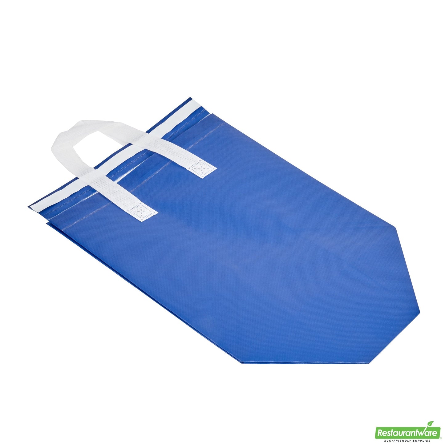Wholesale Restaurantware Bag Tek Blue Insulated Take Out Bag - Tamper-Evident - 10 1/4 X 6 3/4 X 11 - 100 Count Box- Bulk