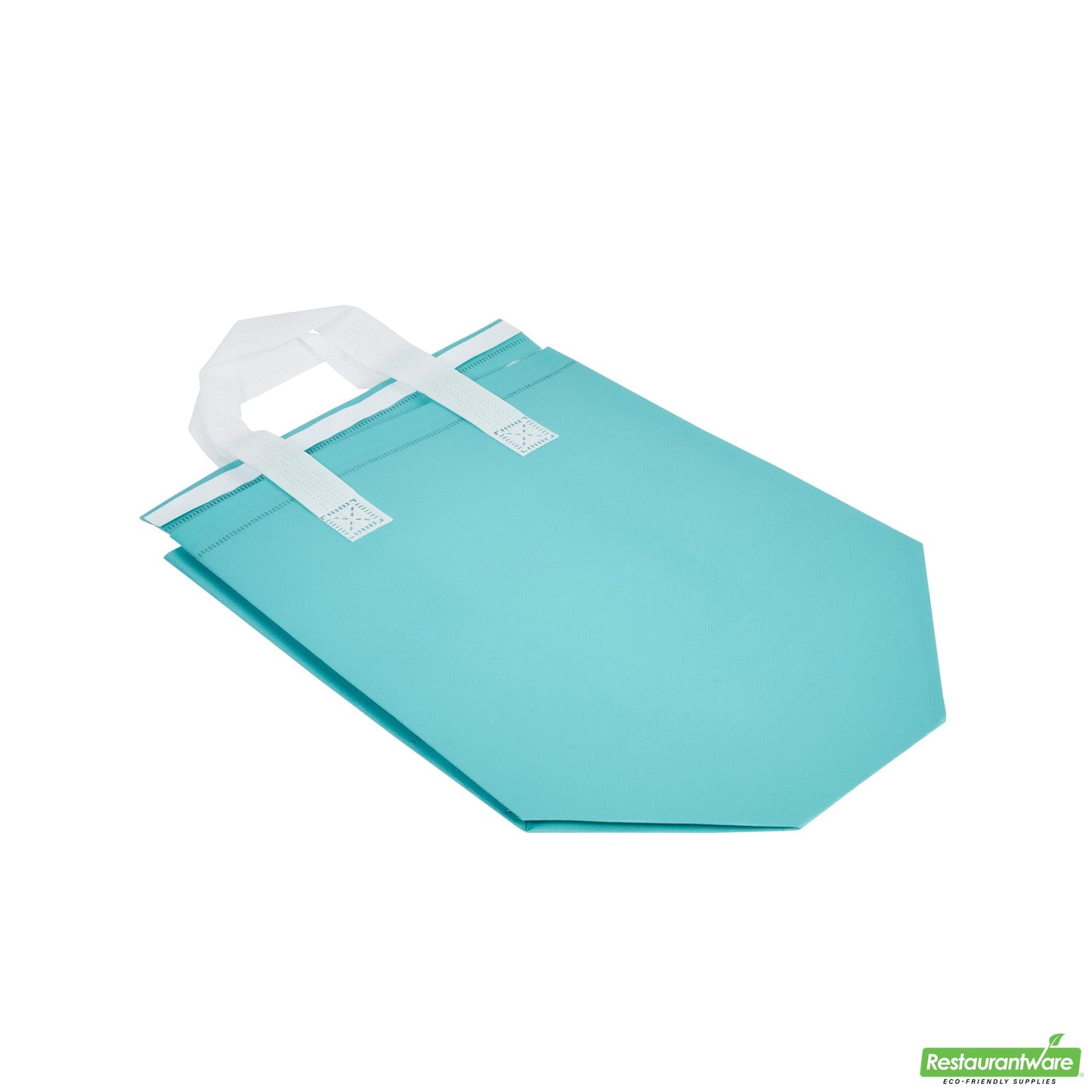 Wholesale Restaurantware Bag Tek Teal Insulated Take Out Bag - Tamper-Evident - 9 1/2 X 6 X 10 1/4 - 100 Count Box- Bulk