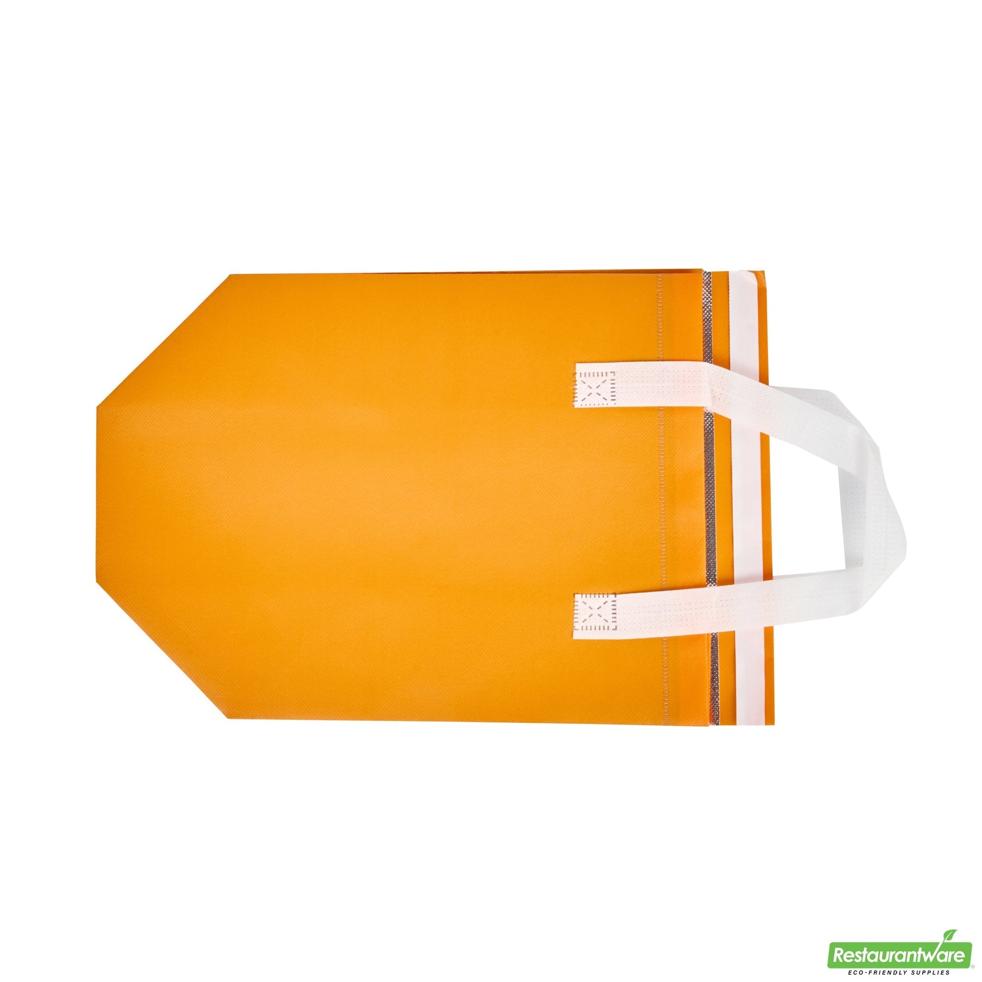 Wholesale Restaurantware Bag Tek Orange Insulated Take Out Bag - Tamper-Evident - 9 1/2 X 6 X 10 1/4 - 100 Count Box- Bulk