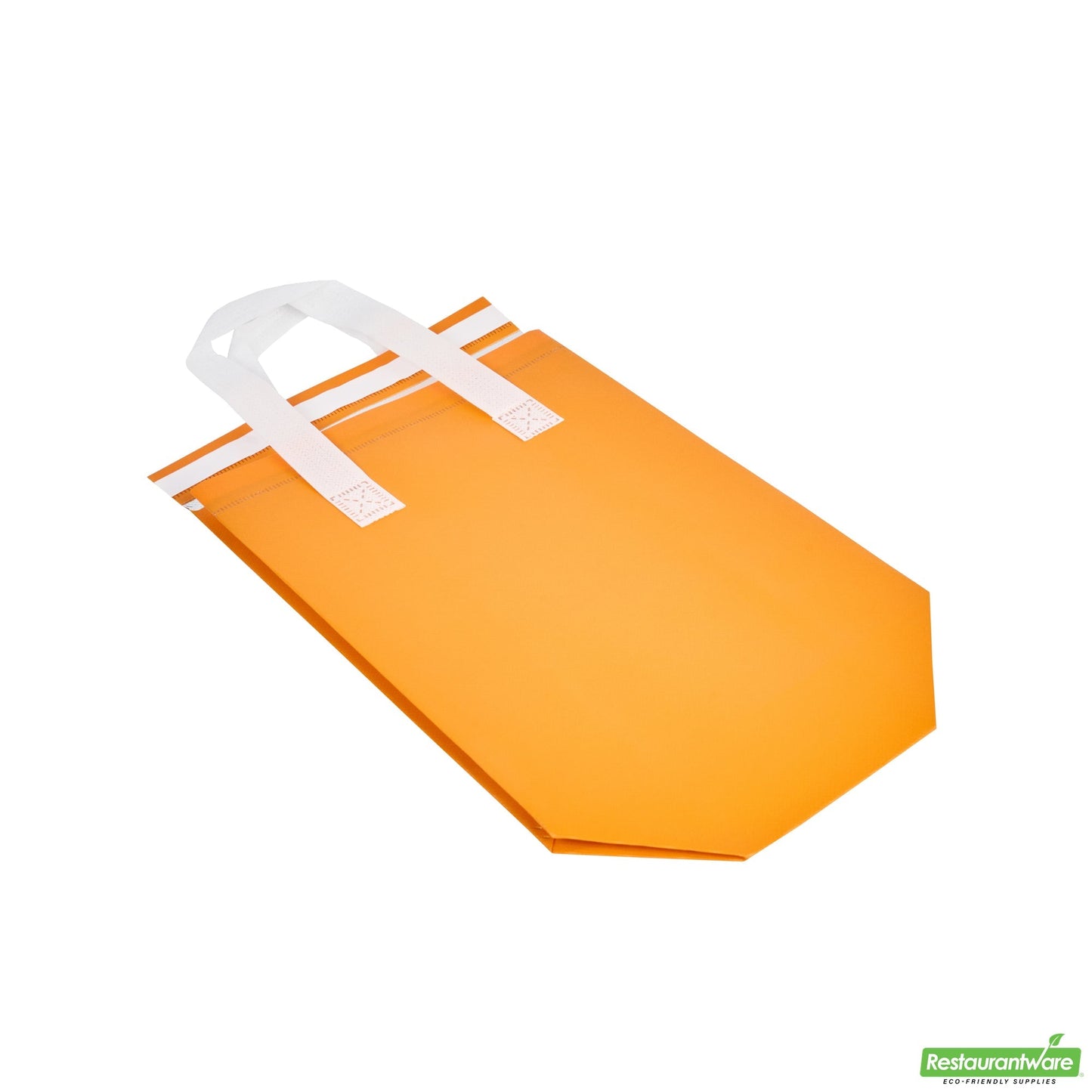 Wholesale Restaurantware Bag Tek Orange Insulated Take Out Bag - Tamper-Evident - 8 1/4 X 4 1/4 X 10 3/4 - 25 Count Box- Bulk