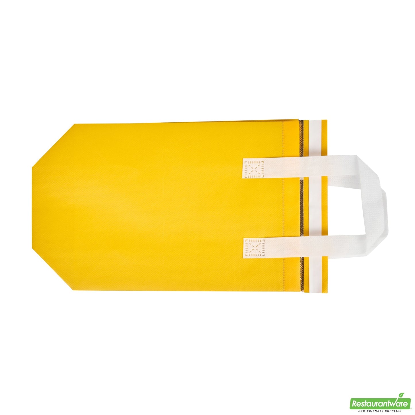 Wholesale Restaurantware Bag Tek Yellow Insulated Take Out Bag - Tamper-Evident - 8 1/4 X 4 1/4 X 10 3/4 - 100 Count Box- Bulk