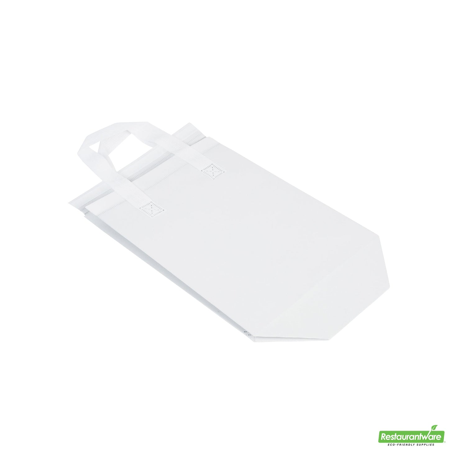 Wholesale Restaurantware Bag Tek White Insulated Take Out Bag - Tamper-Evident - 8 1/4 X 4 1/4 X 10 3/4 - 25 Count Box- Bulk