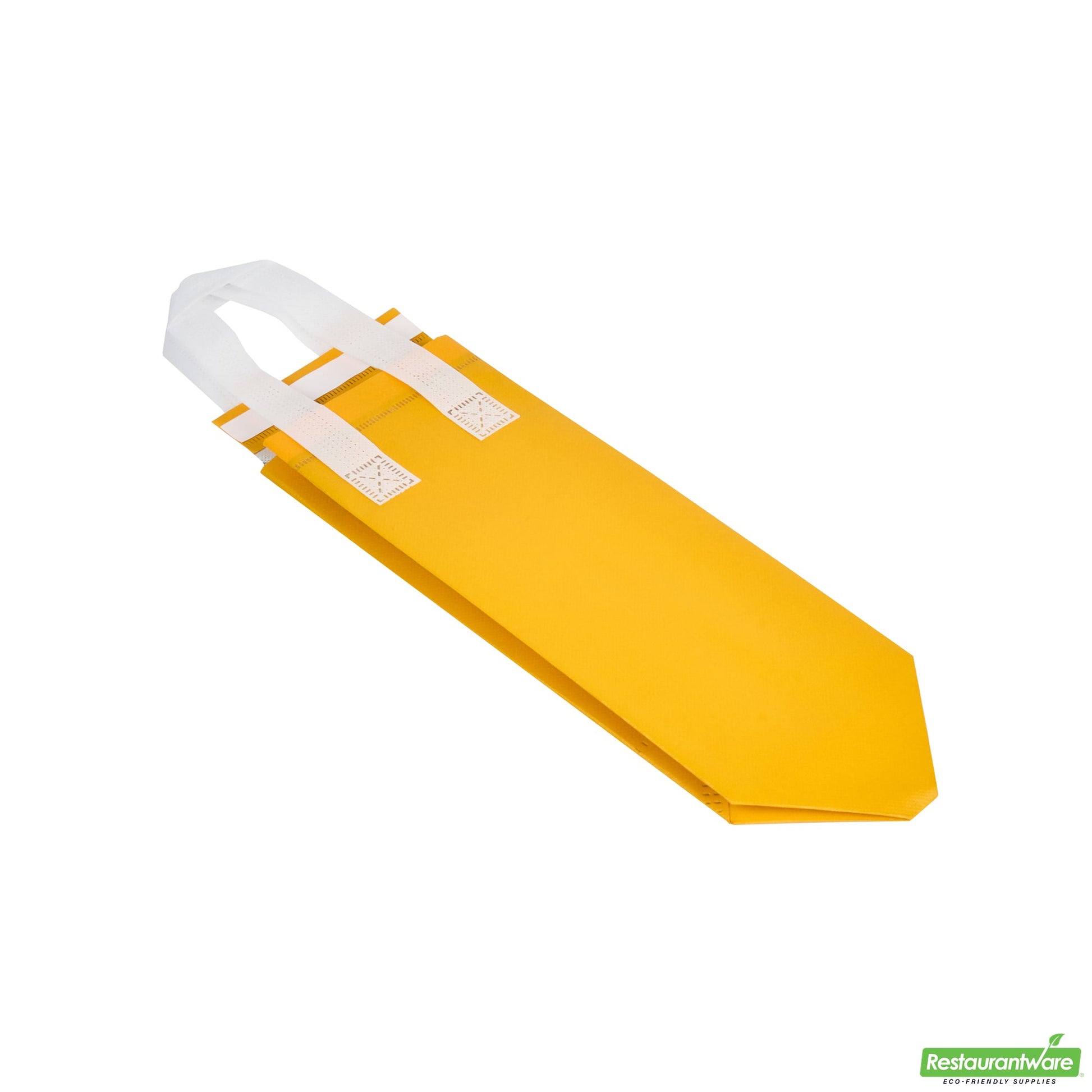 Wholesale Restaurantware Bag Tek Yellow Insulated Take Out Bag - Tamper-Evident - 4 3/4 X 4 X 11 - 25 Count Box- Bulk
