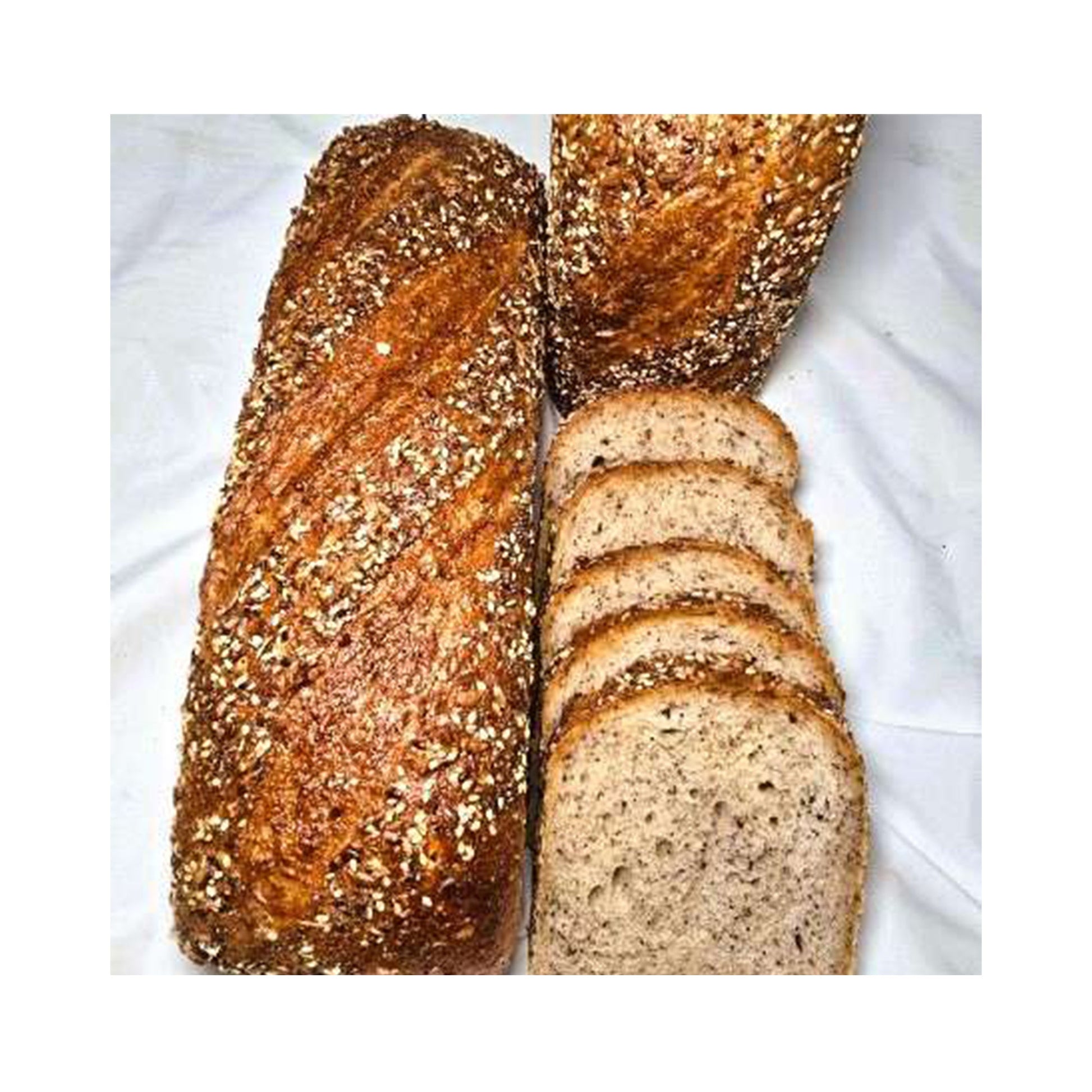 Wholesale Orwashers Bakery Pullman Seeded / Sliced Levain- Bulk