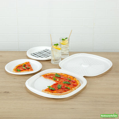 Wholesale Restaurantware Pulp Safe No Pfas 13.8 X 13.8 X 1.1 Inch Greasepro- Bulk