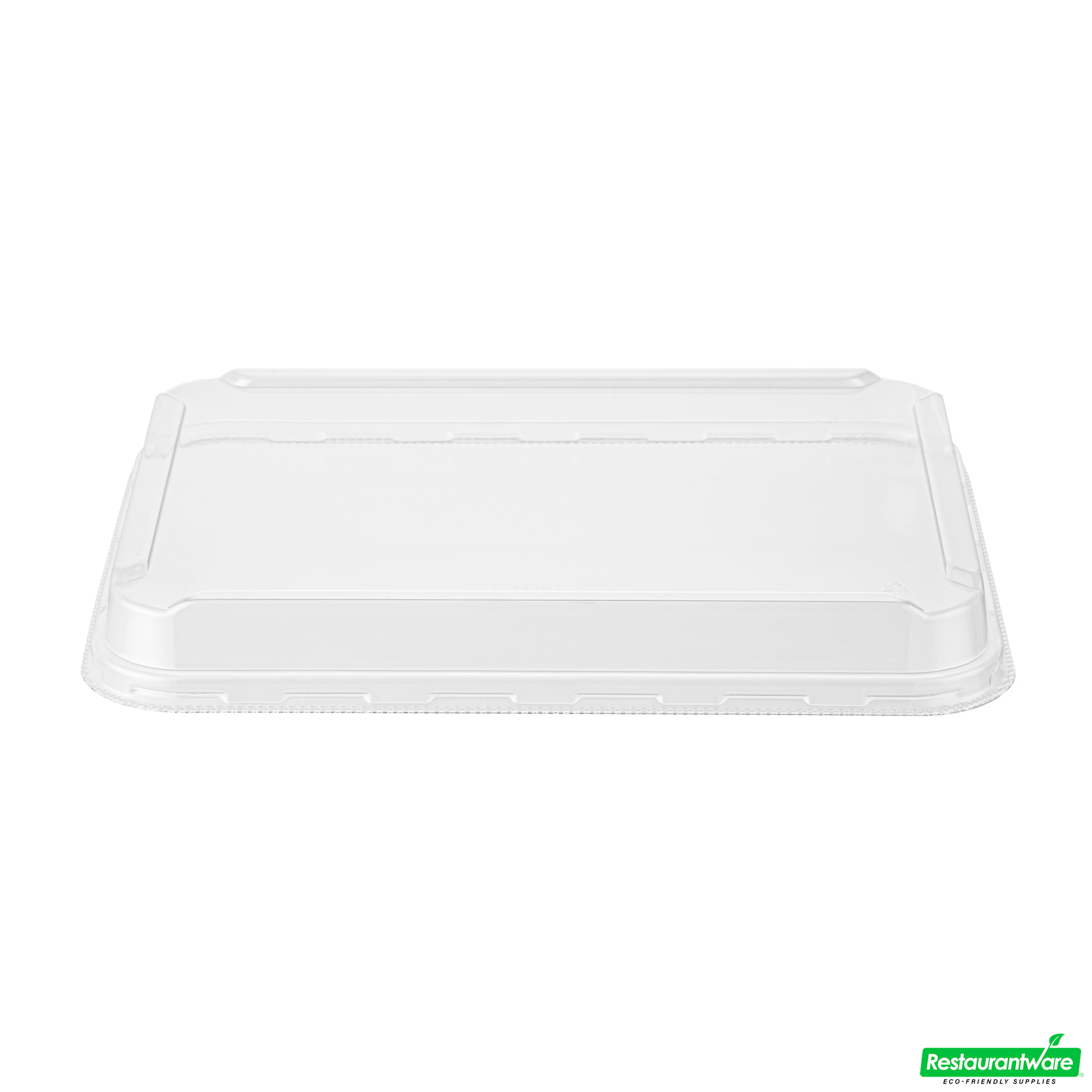 Wholesale Restaurantware Rectangle Clear Plastic Lid - Fits 78 Oz Serving Container - 10.2" X 7.8" X 1.3"- Bulk