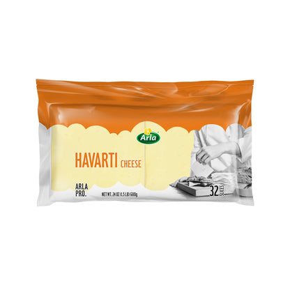Wholesale ARLA Sliced Havarti 24oz- Bulk