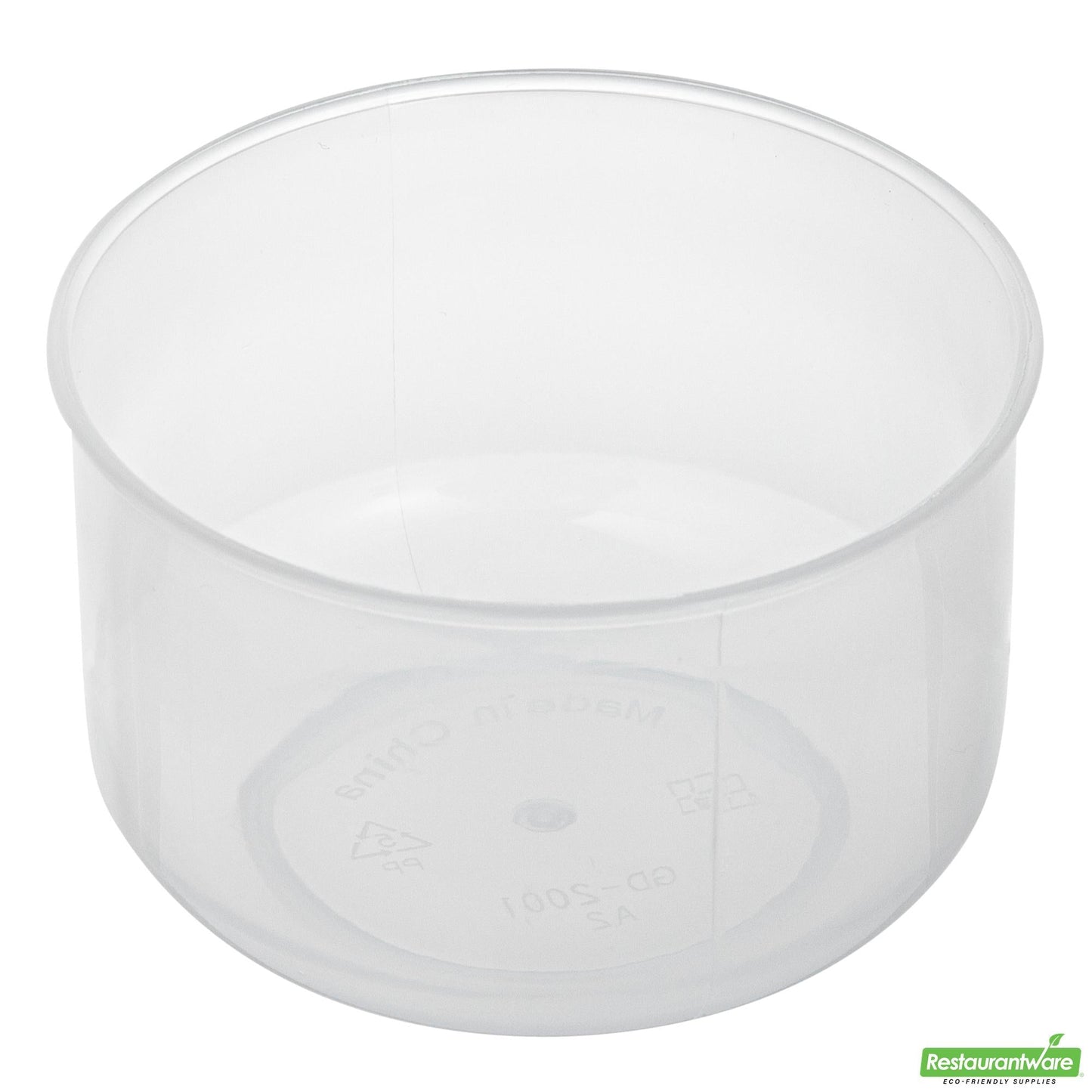 Wholesale Restaurantware 4 Oz Round Clear Plastic Dessert Cup - 2.7" X 2.4" X 1.7"- Bulk