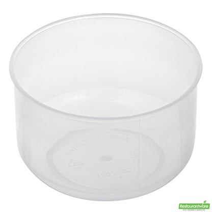 Wholesale Restaurantware 4 Oz Round Clear Plastic Dessert Cup - 2.7" X 2.4" X 1.7"- Bulk