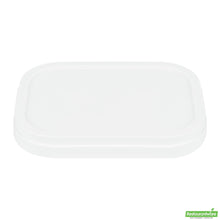 Wholesale Restaurantware Square White Plastic Lid - Fits 7 and 12 Oz to Go Cup, with Spoon - 3.2" X 3.2" X 4.2"- Bulk