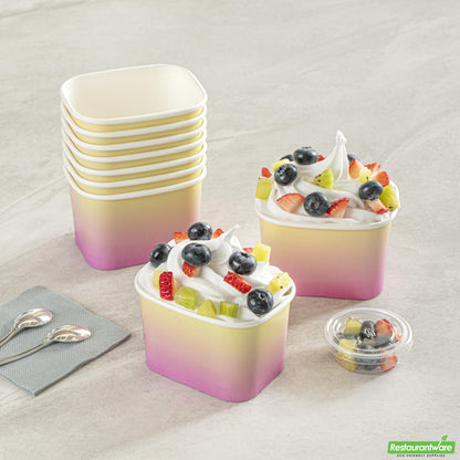 Wholesale Restaurantware Cup Tg Sqr Mbr Ppr 12z Ppy- Bulk