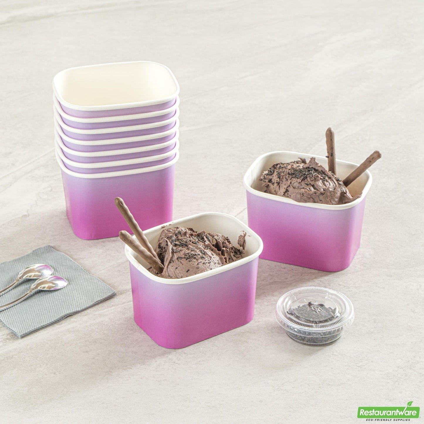 Wholesale Restaurantware Cup Tg Sqr Mbr Ppr 12z Ppbl- Bulk