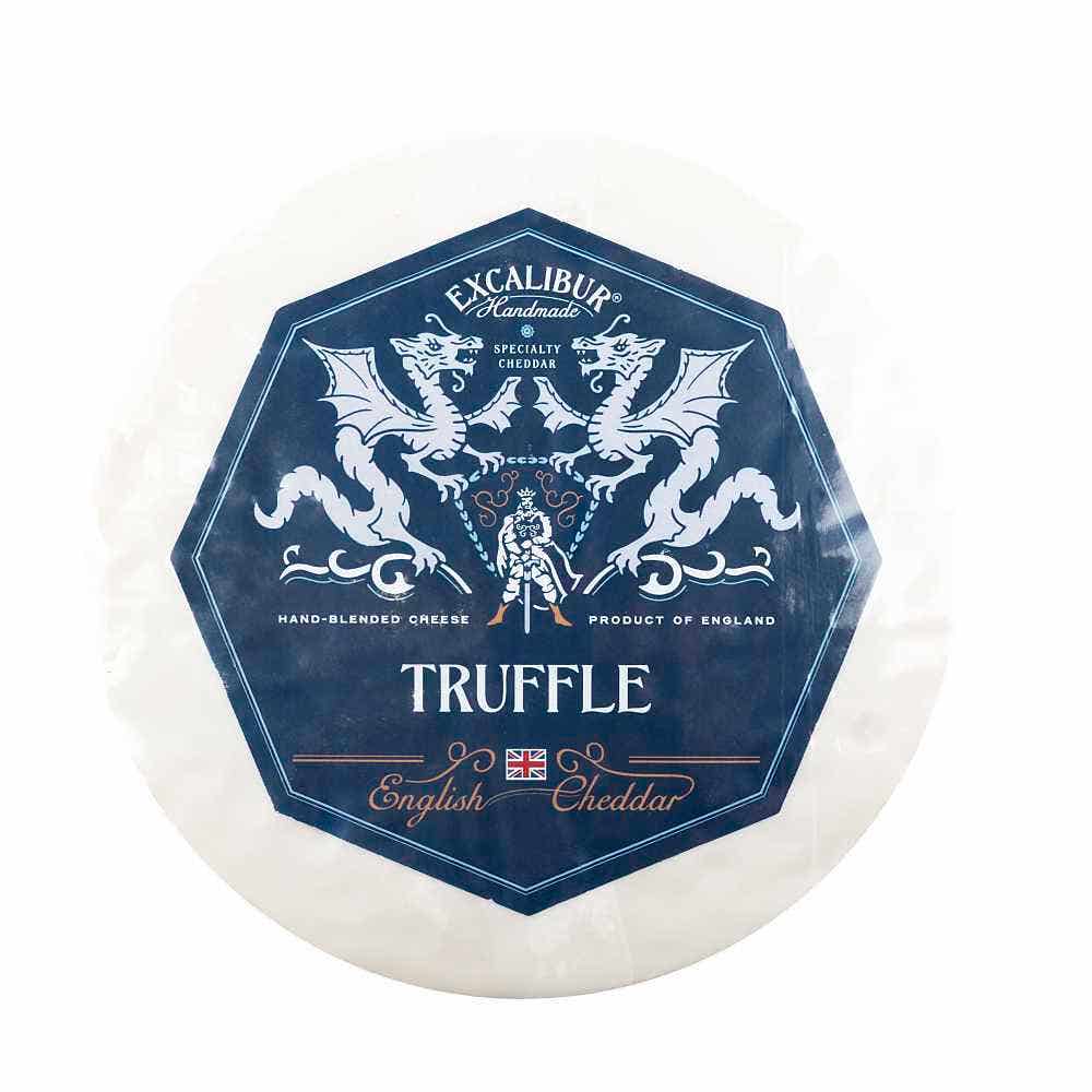 Wholesale Excalibur Truffle Cheddar Wheels 4.96 Lb- Bulk