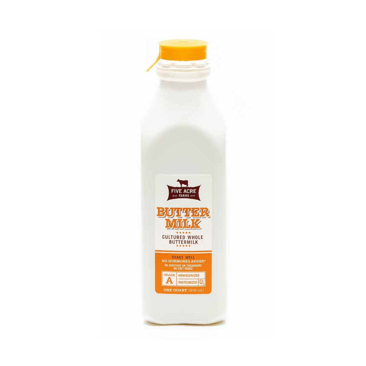 Wholesale Five Acre Farms Buttermilk Whole 16oz- Bulk