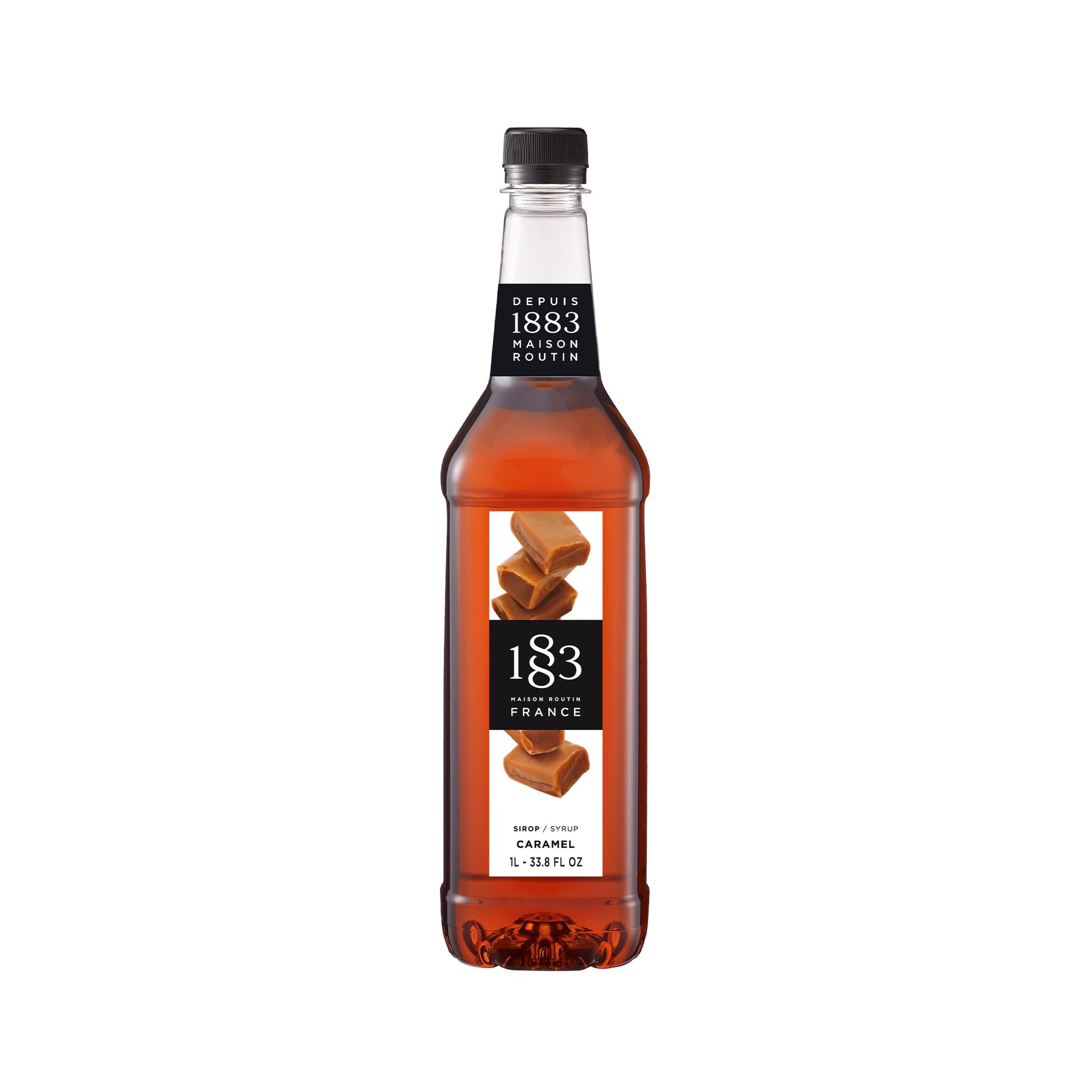 Wholesale 1883 Maison Routin Caramel Syrup- Bulk