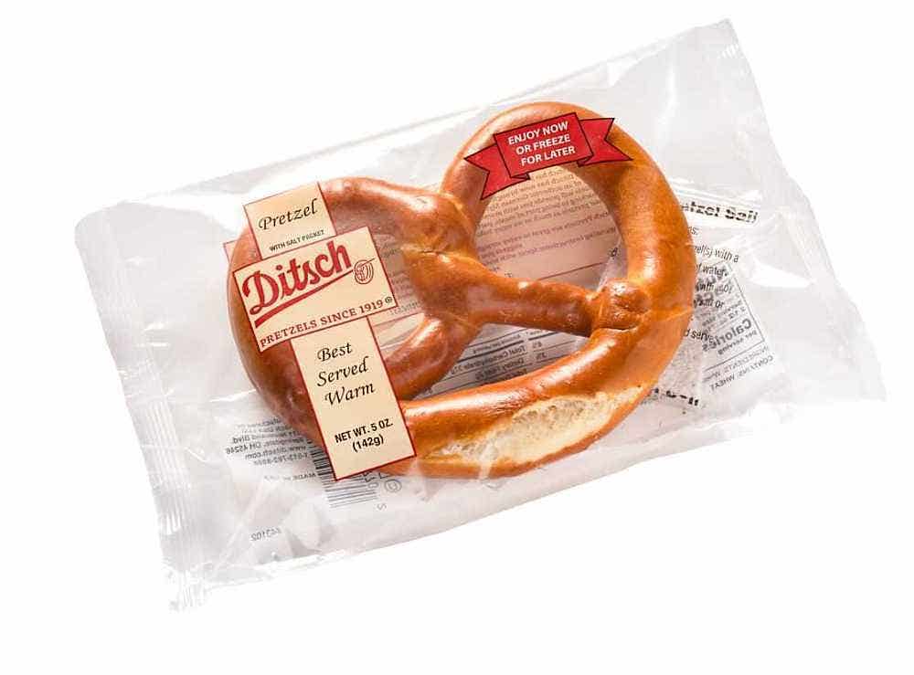 Wholesale Ditsch Soft Pretzel Twisted Individually Wrapped 5 Oz- Bulk