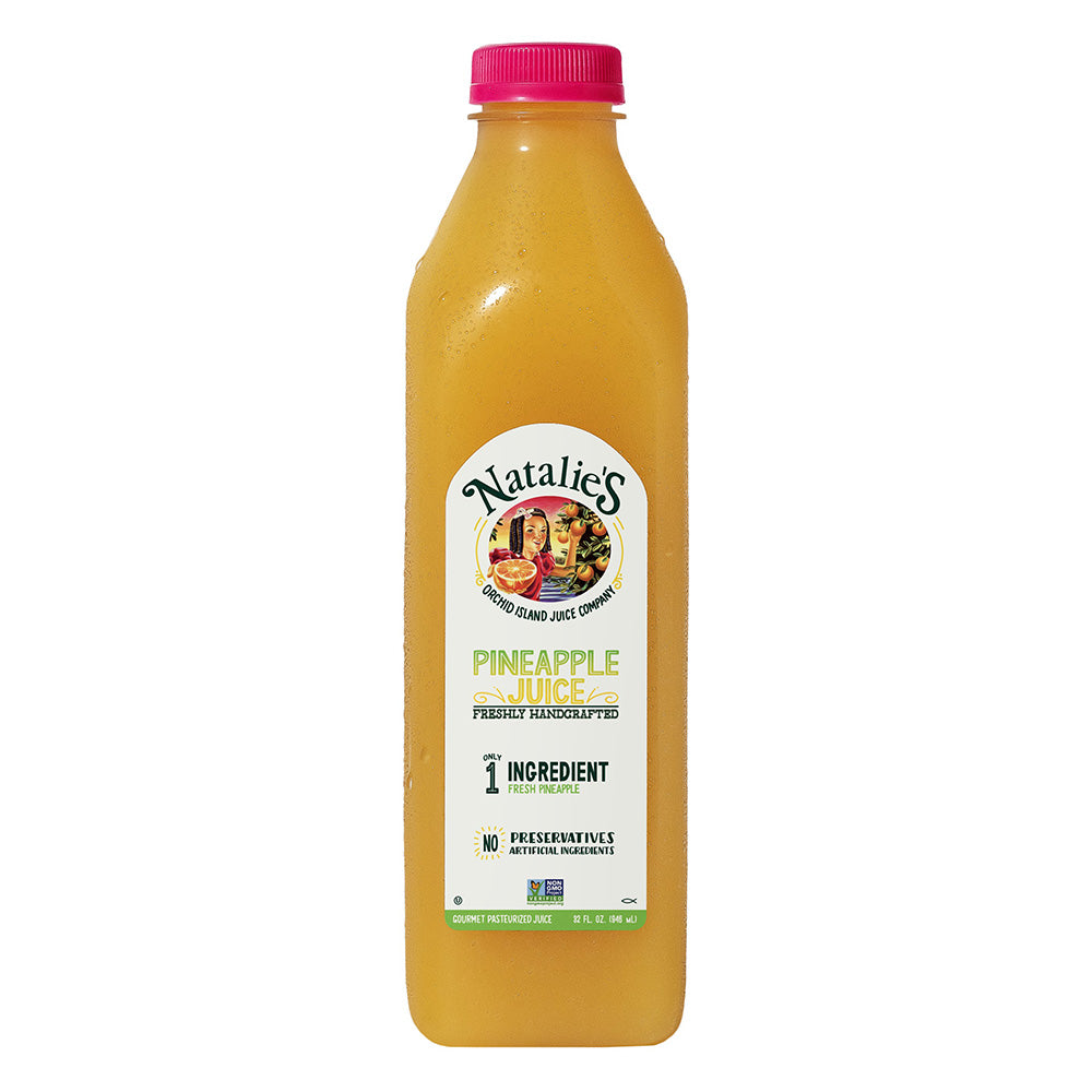 Wholesale Natalie's Orchid Island Fresh Pineapple Juice 32oz- Bulk