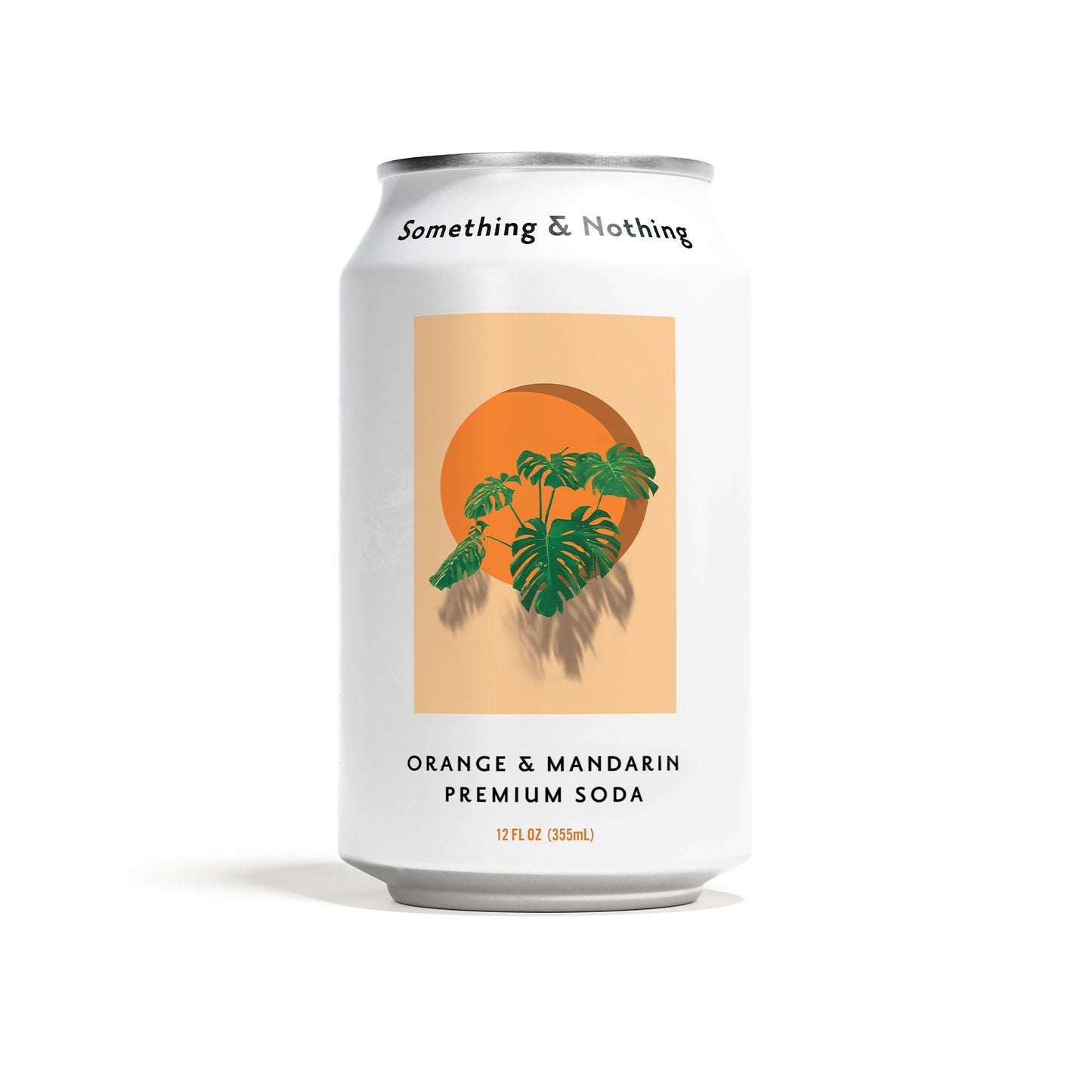 Wholesale Something & Nothing Orange & Mandarin Premium Soda 12oz- Bulk