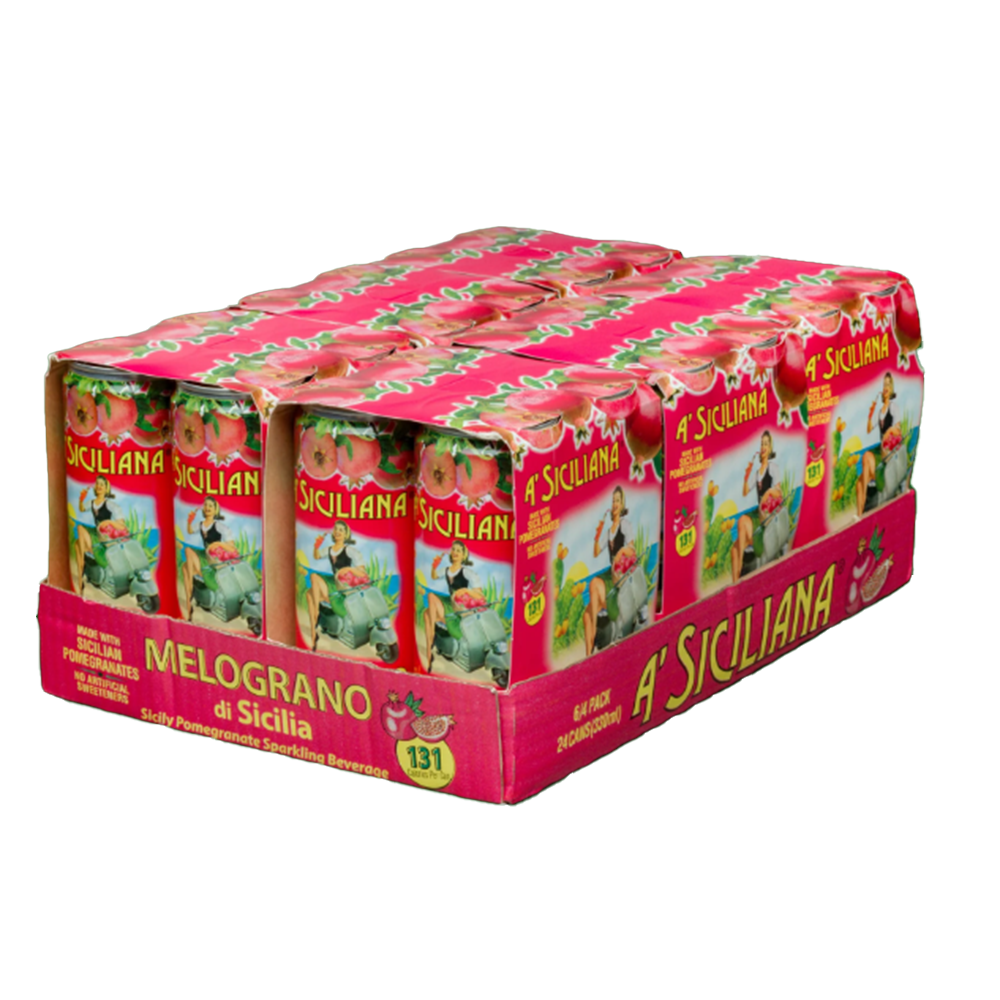 Wholesale A'siciliana Italian Pomegranate Soda- Bulk