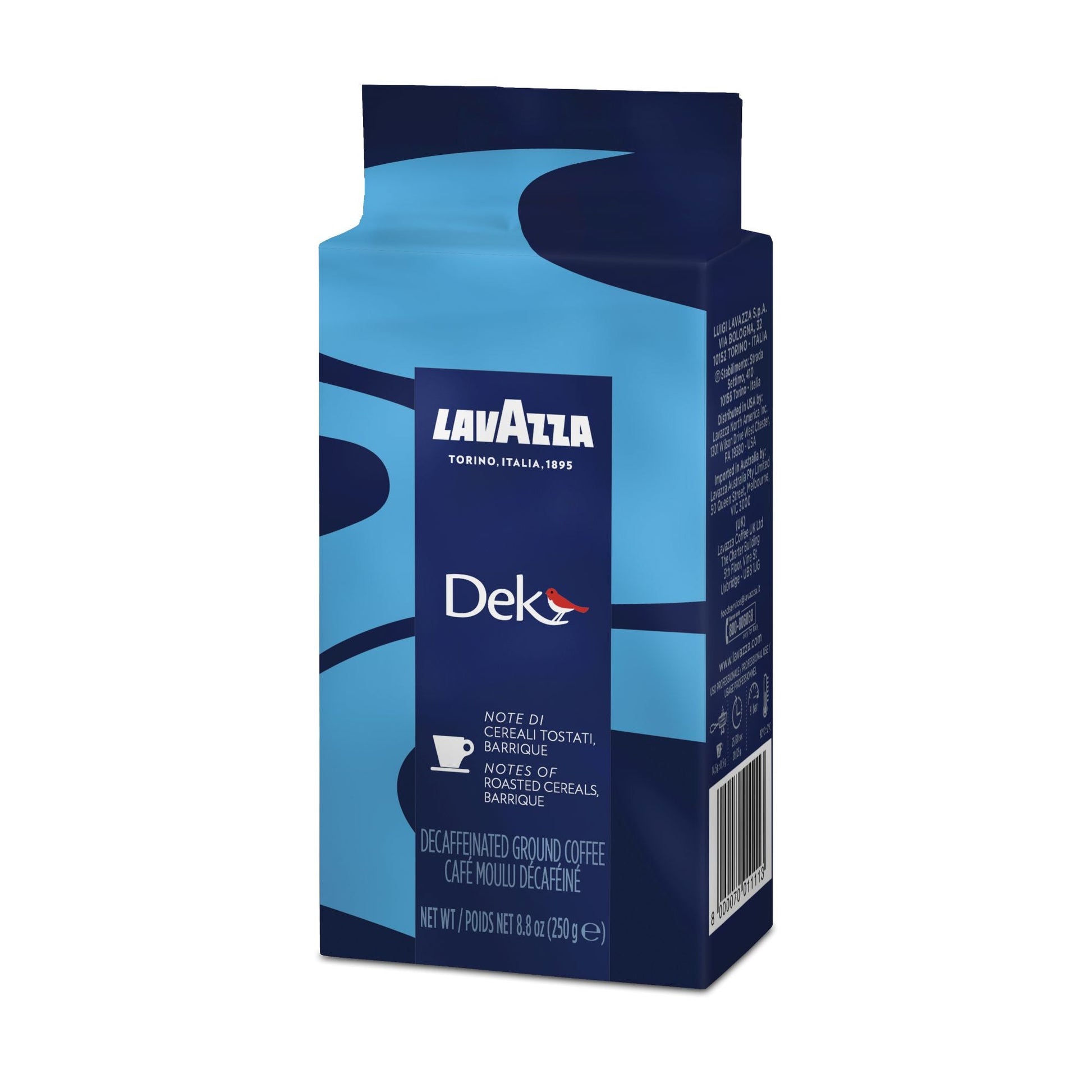 Wholesale Lavazza Coffee Espresso Ground Dek 8.8oz- Bulk