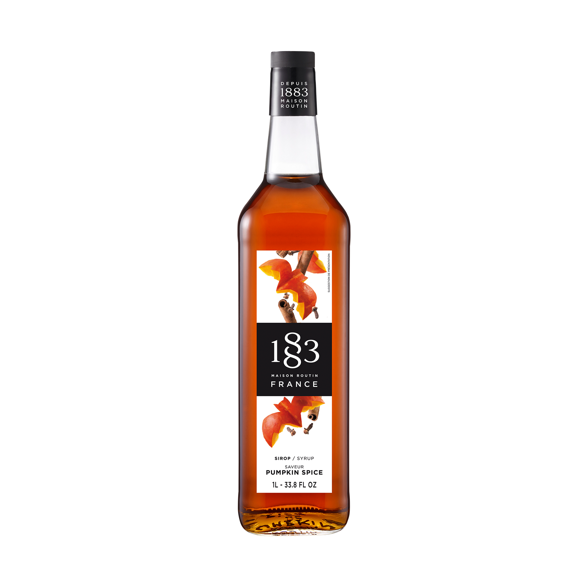 Wholesale 1883 Maison Routin Pumpkin Spice Syrup- Bulk