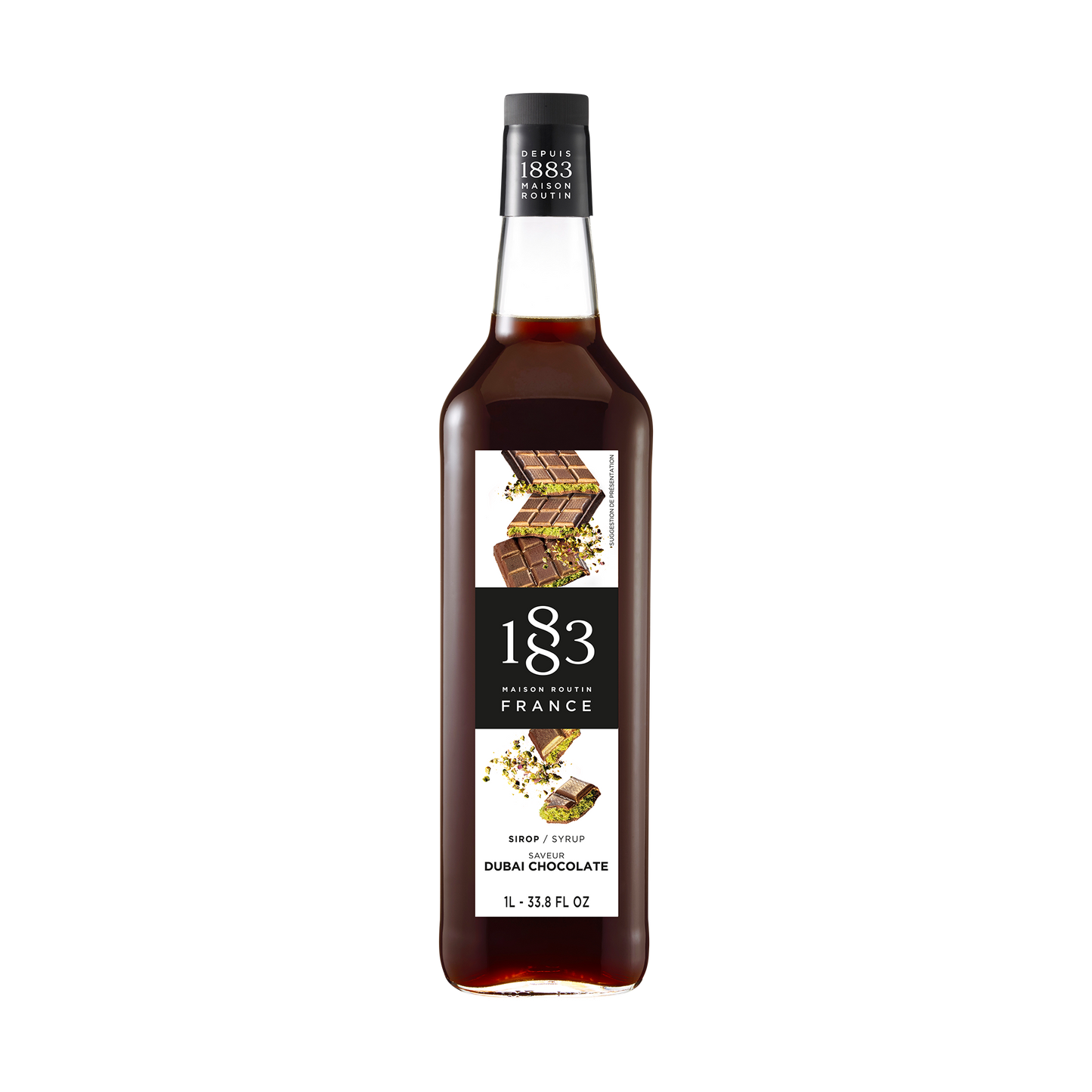 Wholesale 1883 Maison Routin Dubai Chocolate Syrup- Bulk