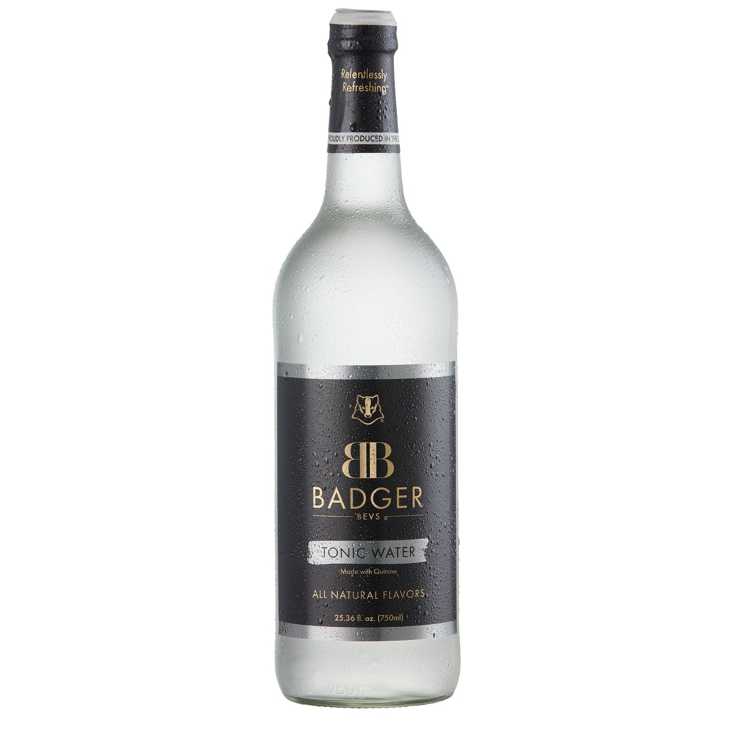 Wholesale Badger Bevs Badger Bevs Tonic Water- Bulk