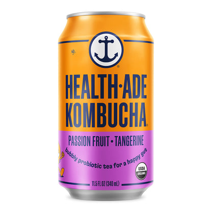 Wholesale Health-Ade Kombucha Passion Tangerine Org 11.5oz- Bulk