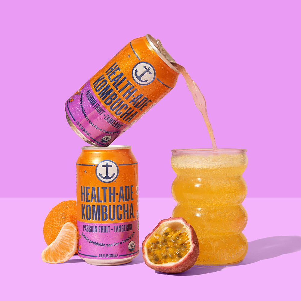 Wholesale Health-Ade Kombucha Passion Tangerine Org 11.5oz- Bulk