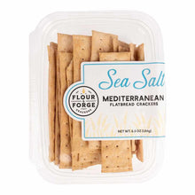 Wholesale Flour And Forge Sea Salt Mediterranean Flatbread Crackers 6.5 Oz- Bulk