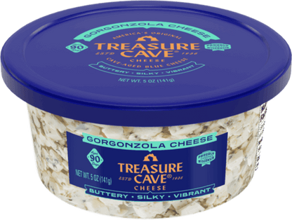 Wholesale Treasure Cave Case Crumbled Gorgonzola Cheese- Bulk