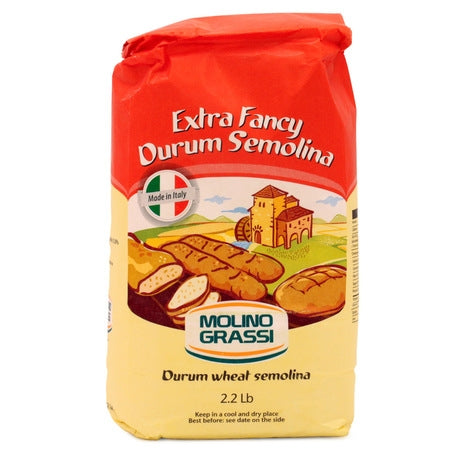 Wholesale Molino Grassi Extra Fancy Durum Flour | 2.2 lb- Bulk