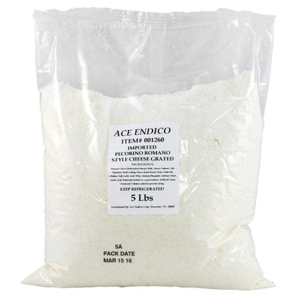 Wholesale BoxNCase Case Grated Pecorino Romano Cheese- Bulk