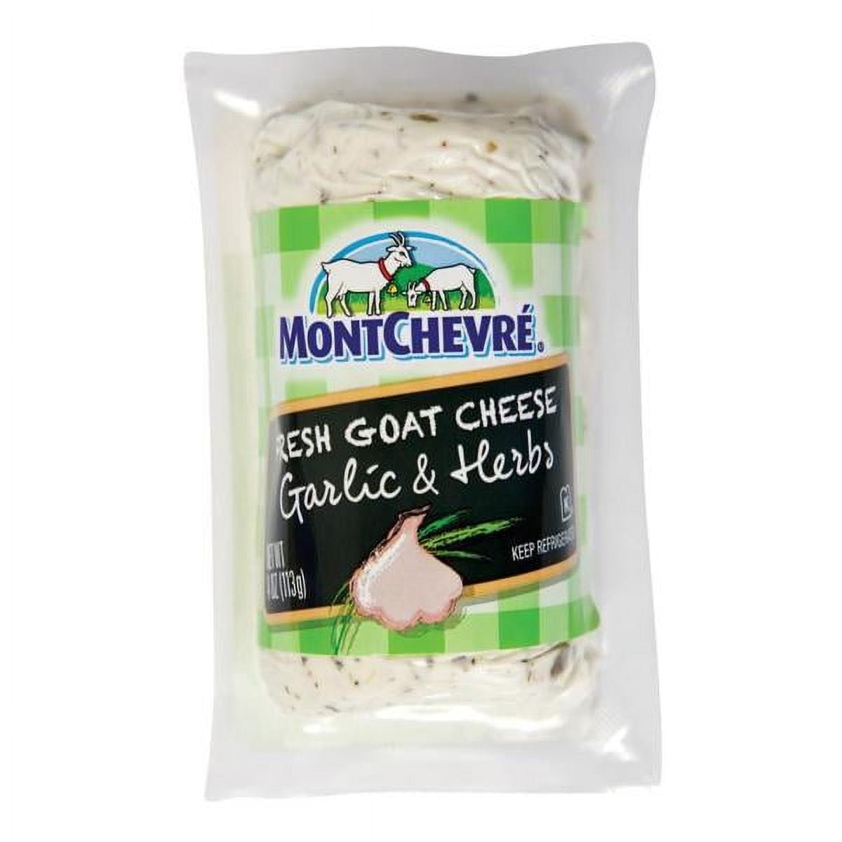 Wholesale Montchevre Goat Logs Herb 4Oz- Bulk