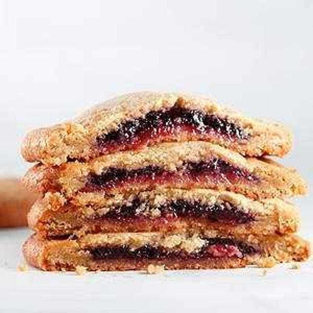 Wholesale David's Cookies Peanut Butter & Jelly Filled Cookie Dough 3.35 Oz- Bulk