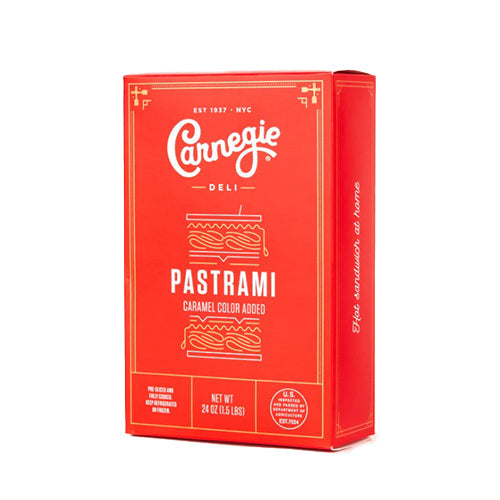 Wholesale Carnegie Deli Fully Cooked Pastrami 10lb- Bulk