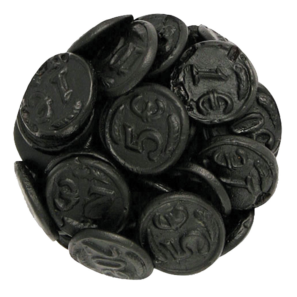 Wholesale Licorice Salted Money- Bulk