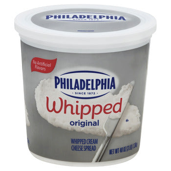 Wholesale Philadelphia Cream Cheese Tub 3lb- Bulk