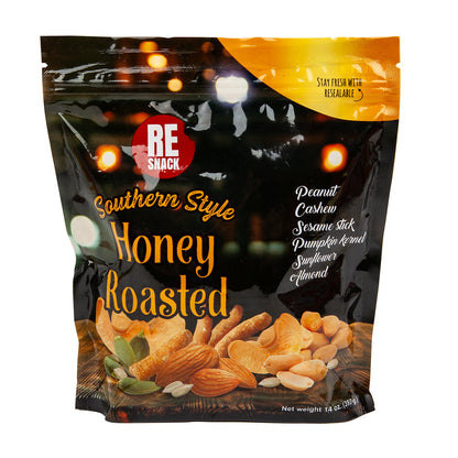 Wholesale Re Snack Southern Style Honey Roasted Bar Mix 14 Oz Pouch- Bulk