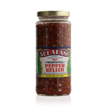 Wholesale Sclafani Case Hot Pepper Relish- Bulk