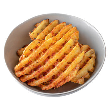 Wholesale Reddy Raw Seasoned Lattice French Fries 4.5lb- Bulk
