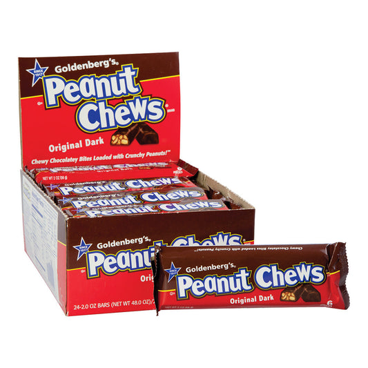 Wholesale Goldenberg'S Original Dark Peanut Chews 2 Oz- Bulk