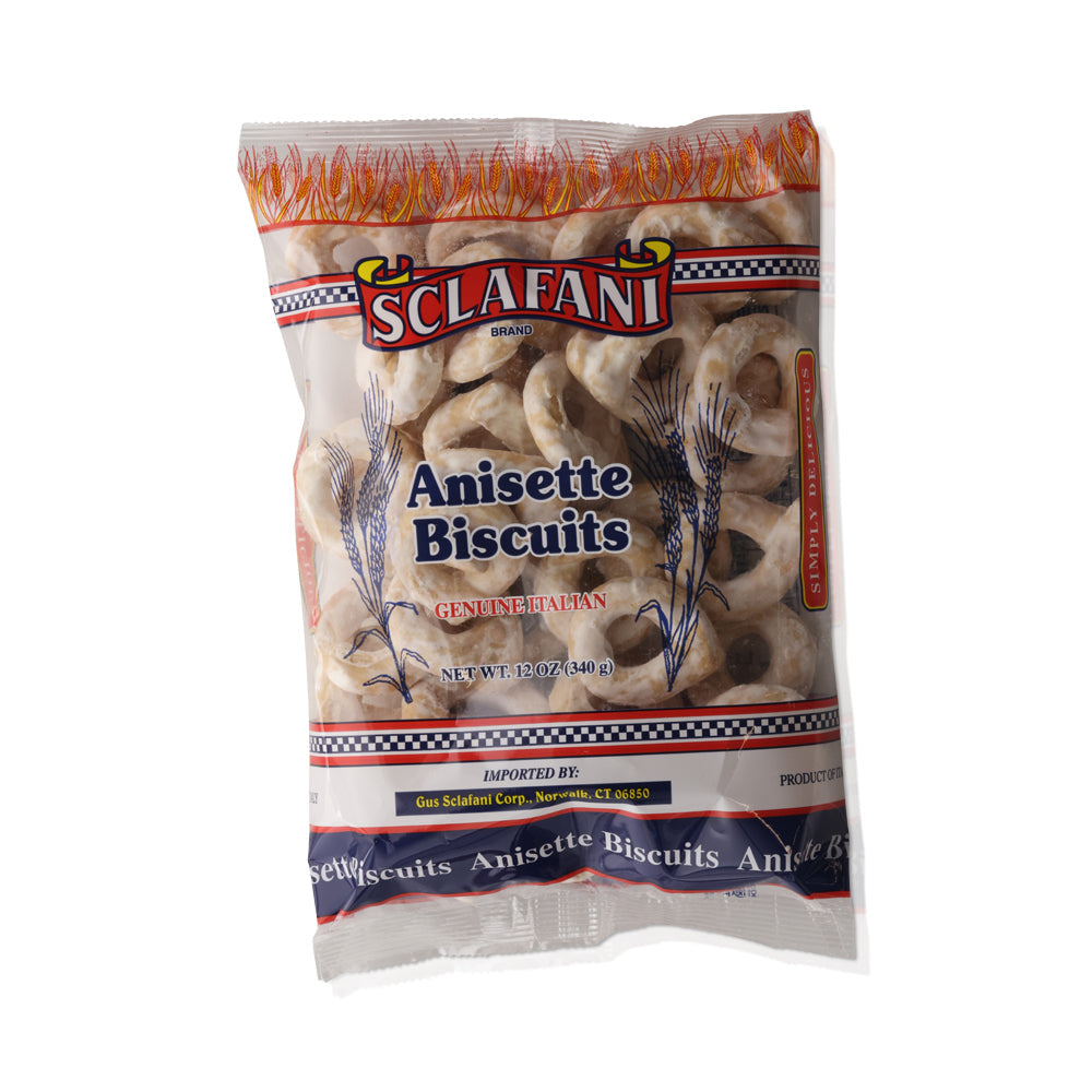 Wholesale Sclafani Case Italian Anisette Biscuits- Bulk